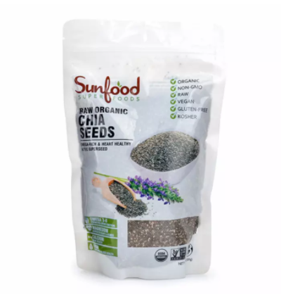Hạt Chia  Hữu Cơ Sunfood Xuất Xứ Mỹ