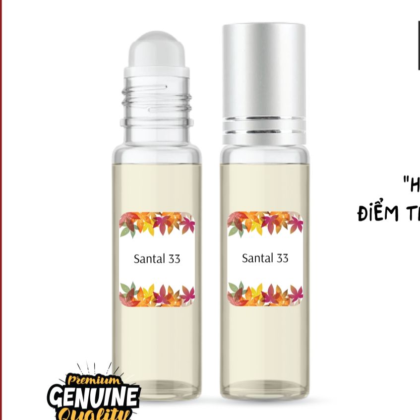 Tinh dầu nươc hoa Pháp Le labo Santal 33. Chai lăn/xịt