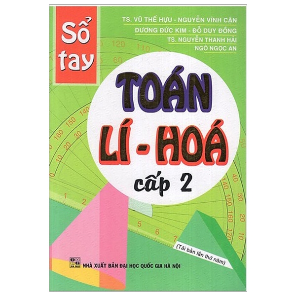 Fahasa - sổ tay toán - lý - hóa cấp 2