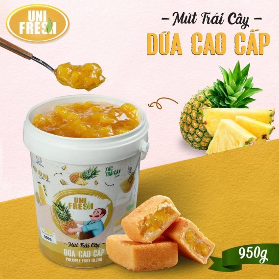 Mứt Dứa Cao Cấp Unifresh (950gr)