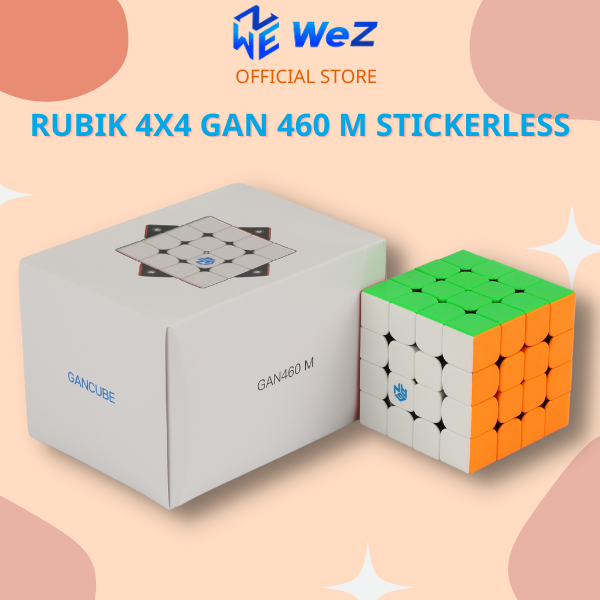 Rubik Gan 460 M Rubik 4x4 Nam Châm Dòng Cao Cấp Flagship Rubic 460