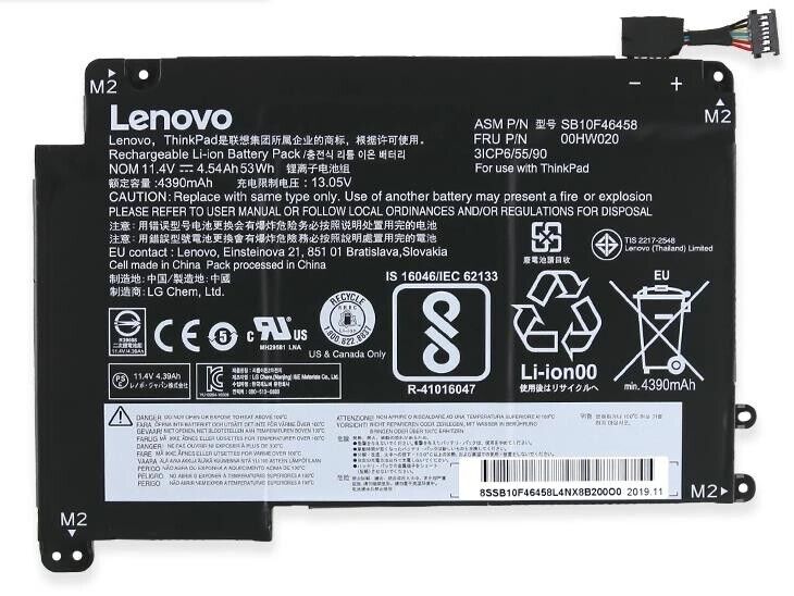 PIN Original Lenovo ThinkPad Yoga 460 P40 Yoga 460 20EL 00HW020 00HW021
