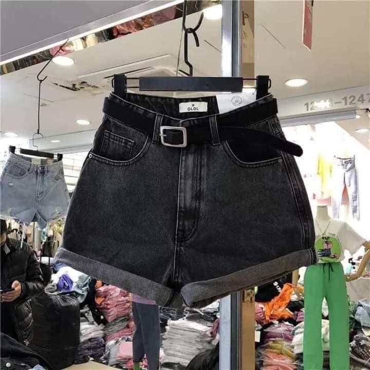 Quần short jean nữ trẻ trung - dễ phối đồ