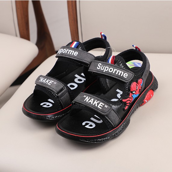dép sandal bé trai size 26-37 nhện NAKE