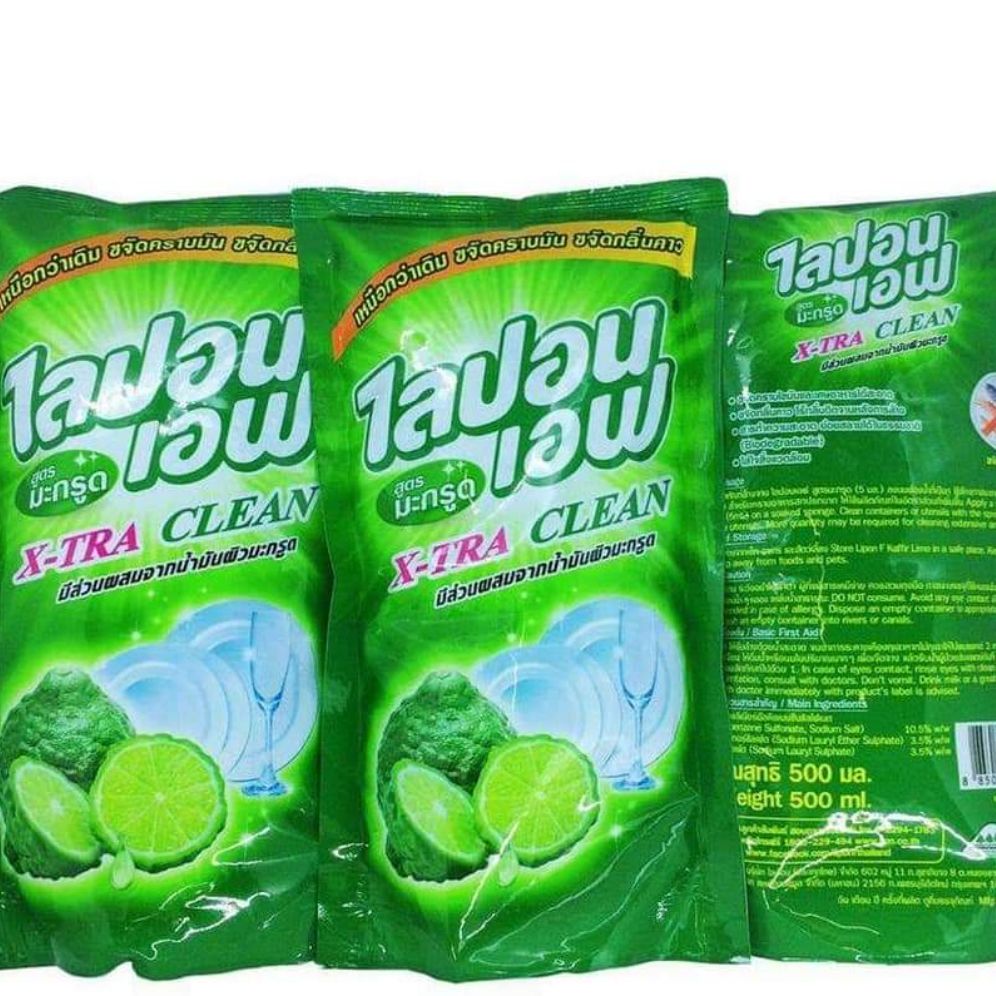 Combo 3 bịch nước rửa chén lipon thái lan