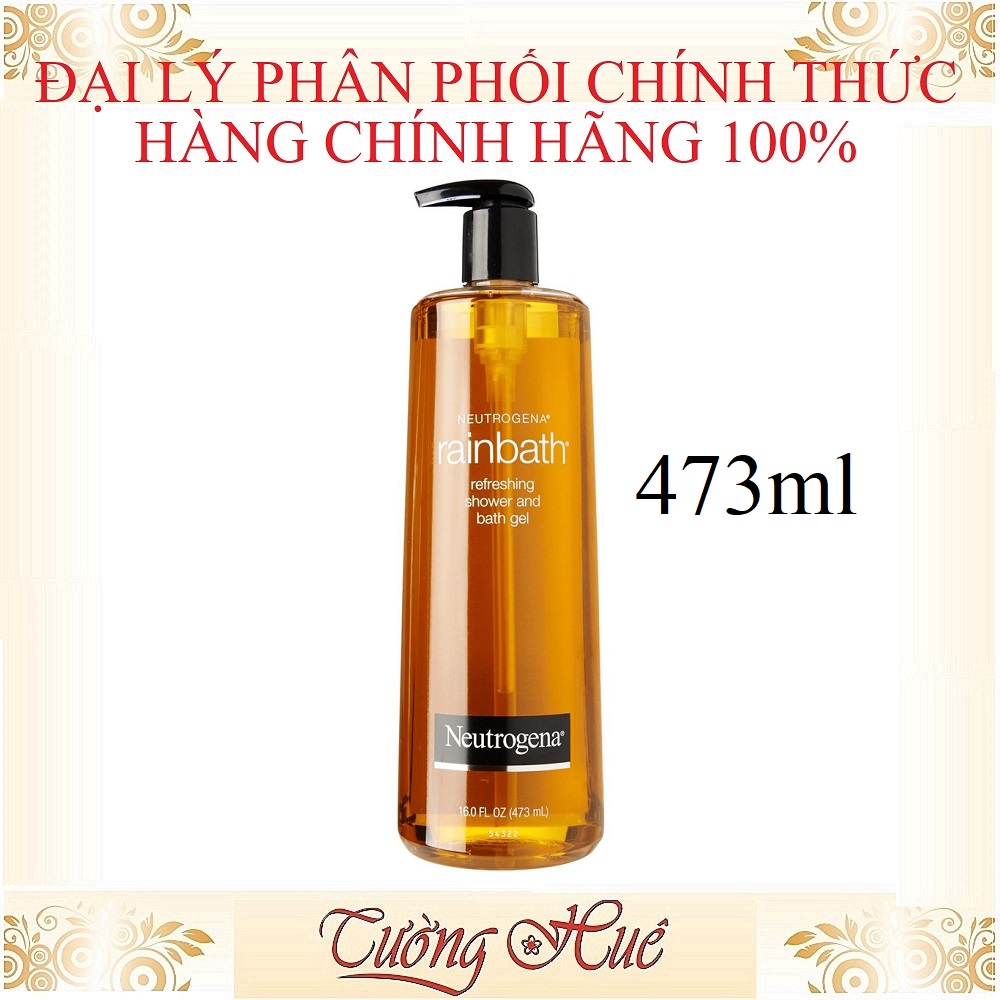 Gel tắm Neutrogena Rainbath Refreshing Shower & Bath Gel - 473ml - vàng