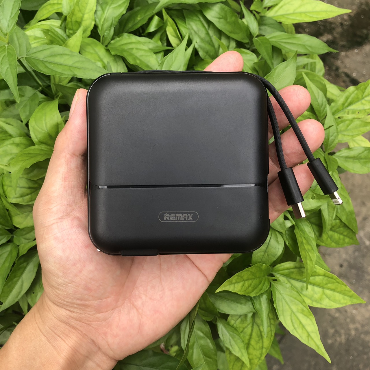 Sạc Dự Phòng Đa Năng Remax RPP-20 - Hỗ Trợ Sạc Nhanh 18W - Tích Hợp 2 Cáp Sạc TypeC & Lightning + Giá Đỡ Điện Thoại - Dung Lượng Cực Khủng 15000mAh - Nhỏ Gọn Đa Năng (Kèm Ảnh Thật Sản Phẩm)