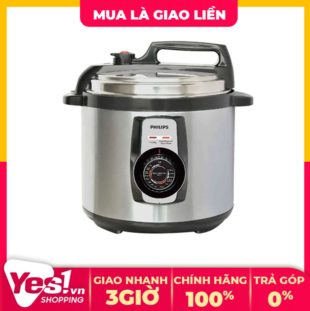 Nồi áp suất điện philips 5 lít hd2103/66 - bảo hành chính hãng - voucher 10% tối đa 400k