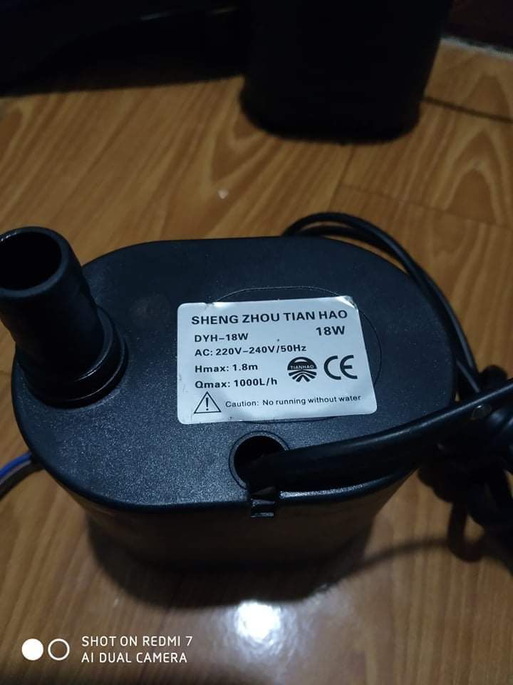 Bơm chìm 18W,Máy bơm quạt hơi nước 18W