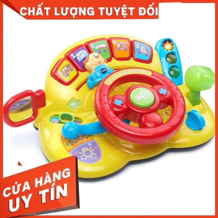 [HCM]Đồ Chơi Vô Lăng Lái Xe Vtech Giúp Phát Triển Trí Não Cho Bé