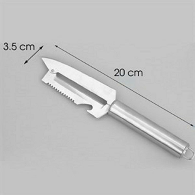 Dao bào đa năng inox-Cán Gỗ Inox