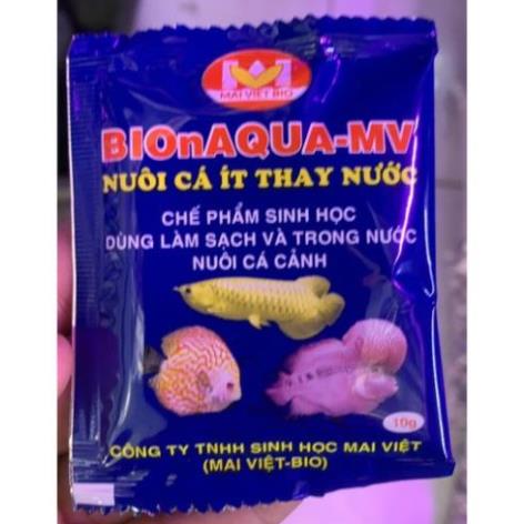 Chế phẩm sinh học dùng làm sạch và trong nước hồ cá BionAqua MV