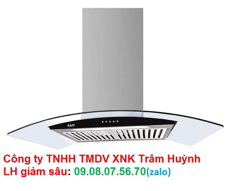 Máy hút mùi KAFF KF-GB985N - Treo tường, 1000 m³/h, Inox
