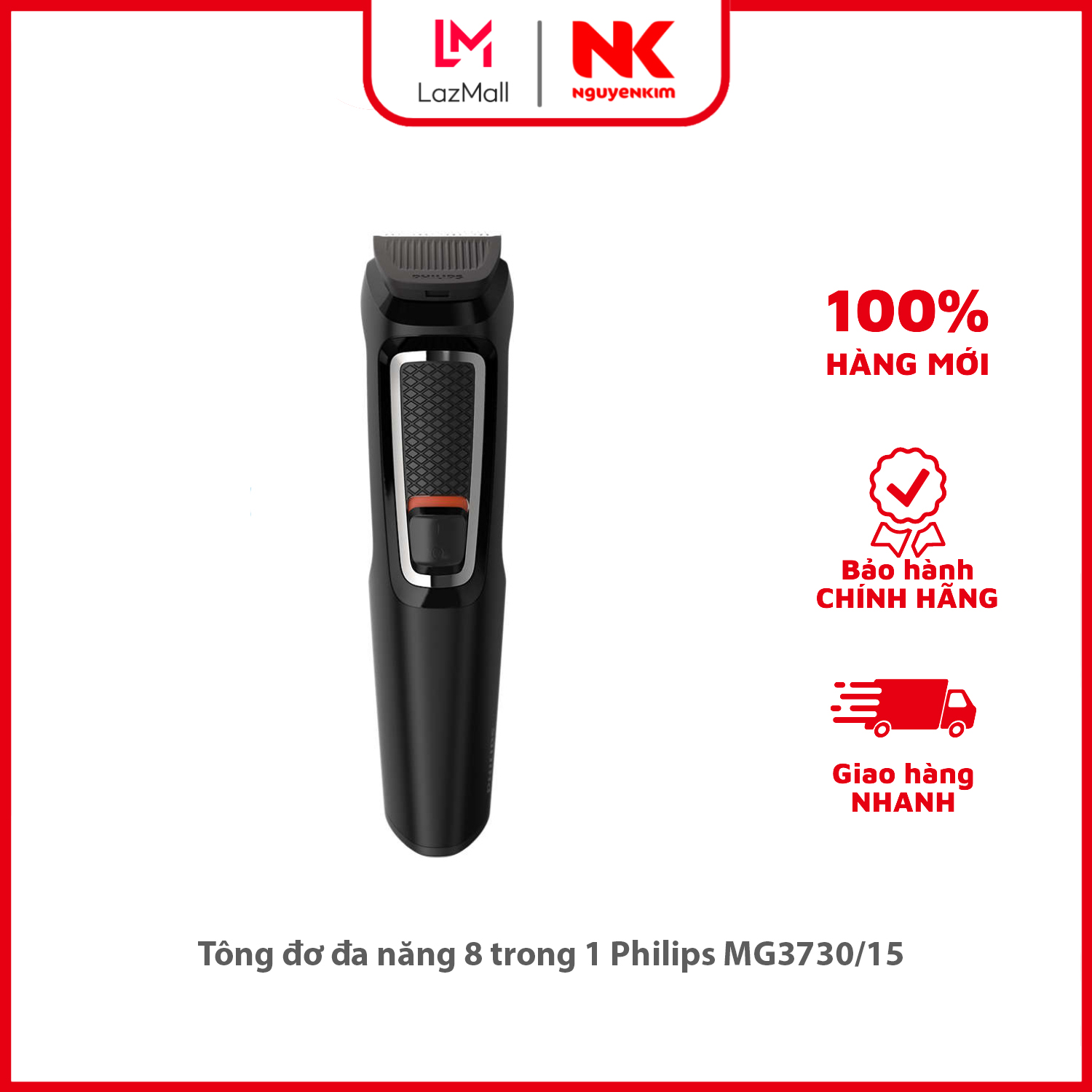 Tông đơ đa năng 8 trong 1 philips mg3730/15
