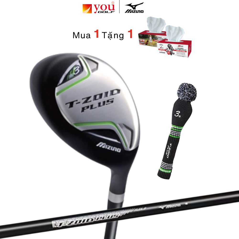 (Chính Hãng) Gậy Golf Hybrid/ Rescue/ Utility Mizuno T-Zoid Plus Số 3, Số 4 Và Số 5 Cho Nam - Gậy Golf New