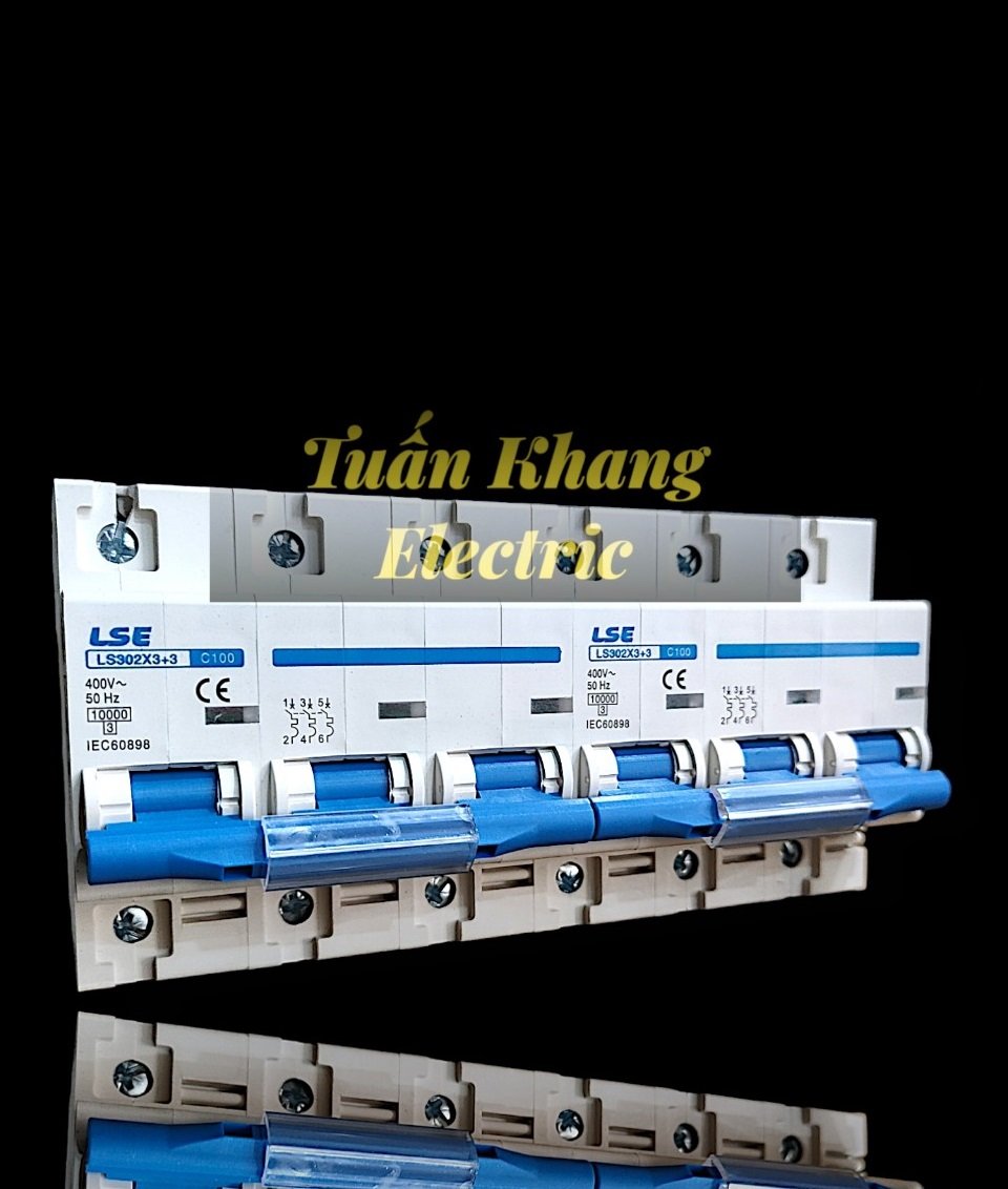 Aptomat đảo chiều dạng aptomat 3 pha 80a - 100a lse - cầu dao đảo tự động