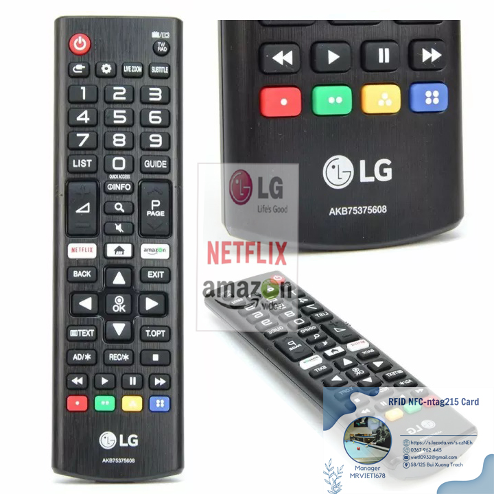 Điều khiển tivi LG smart akb đời 2018 dùng cho mọi tivi LG