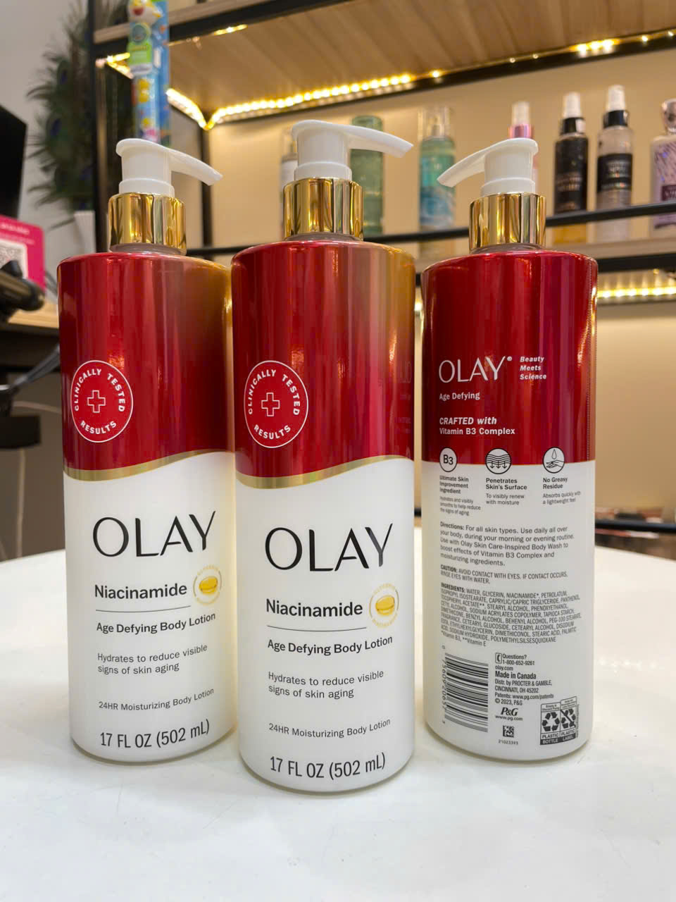 Dưỡng Thể OLAY Olay Regenerist Niacinamide B3 LOTION 502mL bản Mỹ