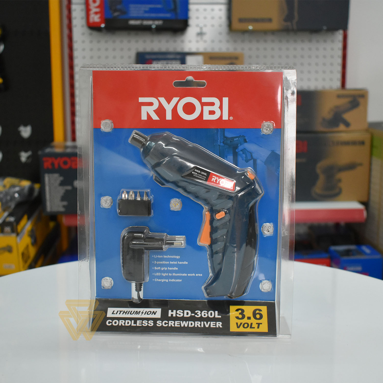 Máy khoan vặn vít pin 3.6v ryobi hsd-360l
