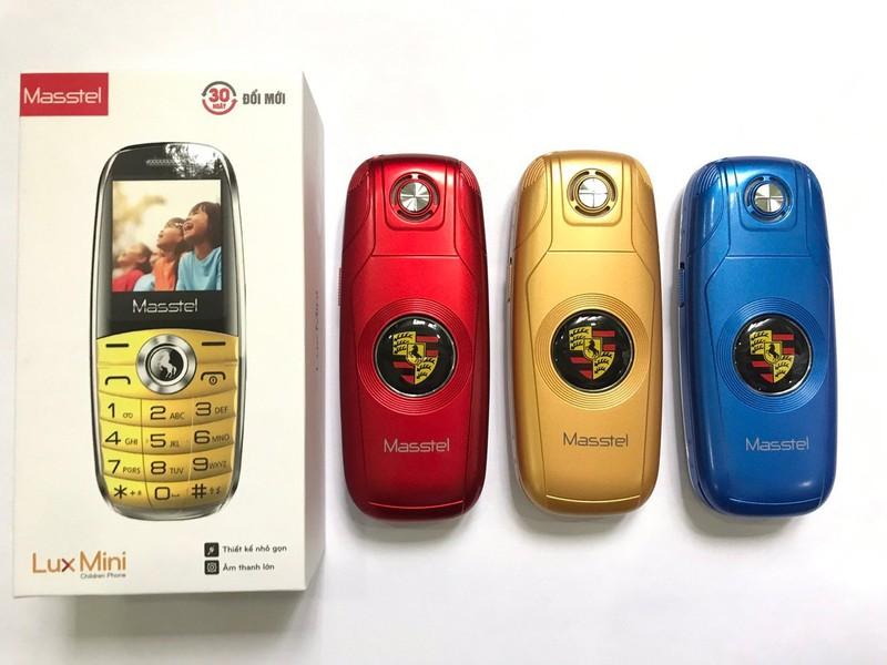 Điện thoại siêu xe Masstel Lux Mini siêu độc lạ 2 sim siêu đẹp Bảo hành 12 tháng
