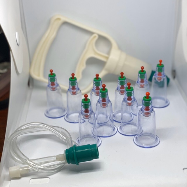 Bộ giác hơi hút máu bầm 10 ống