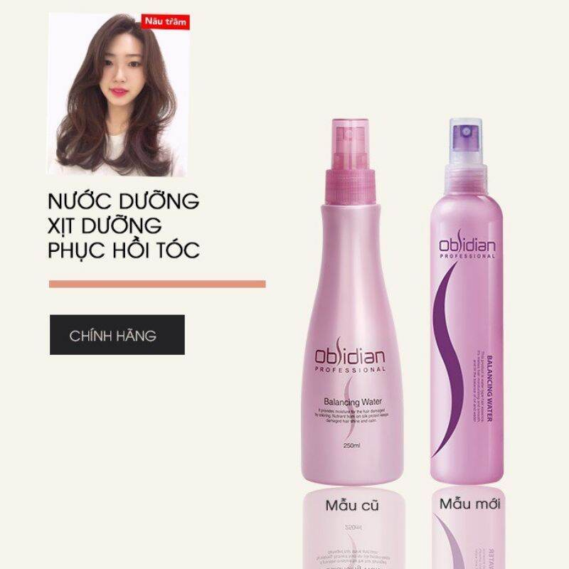 Nước xịt dưỡng tóc hoa hồng obsidian 250ml
