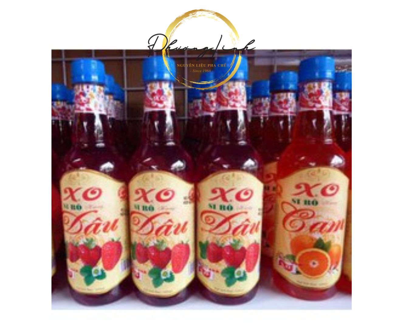 Siro  Vị Trái Cây   Hiệu X.O Thể Tích Chai 500ml Sản Phẩm Như Hình Mô Tả 100%