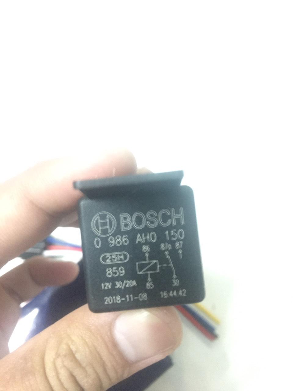 Rờ le Relay 5 chân 12v 30A BOSC+zac xịn