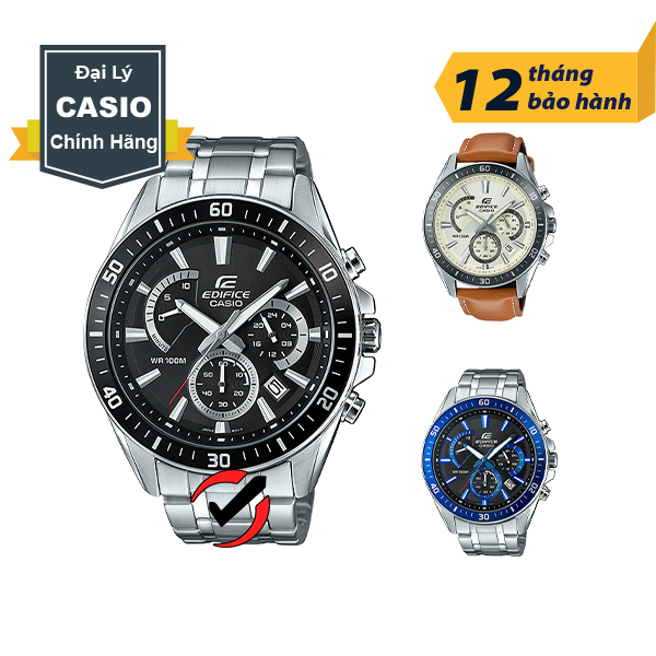 Đồng hồ nam casio chính hãng anh khuê edifice efr-552d-1a2vudf, efr-552d-1avudf và efr-552l-7avudf