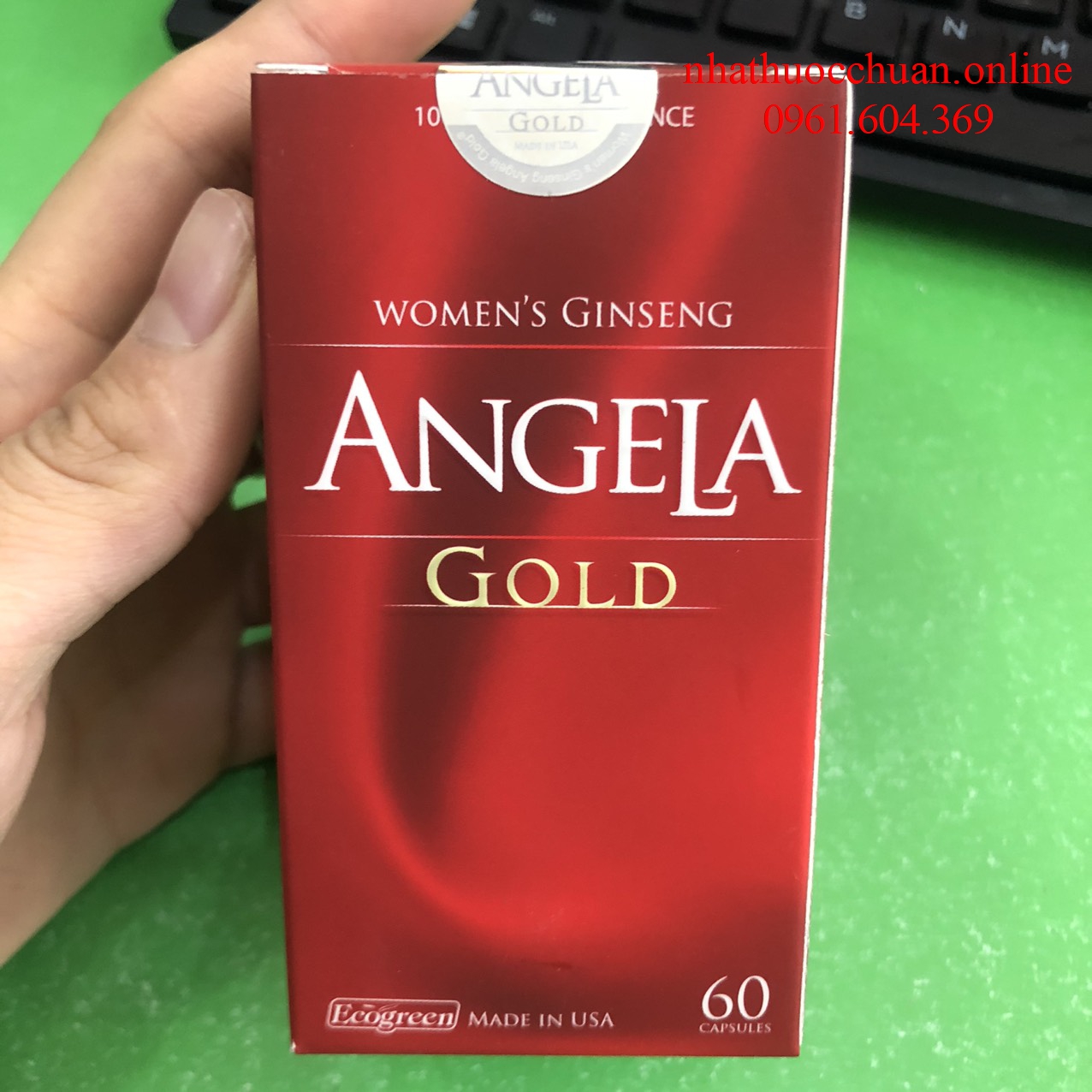 Sâm ANGELA GOLD 60 viên ( Hàng chính hãng TEM TÍCH ĐIỂM)