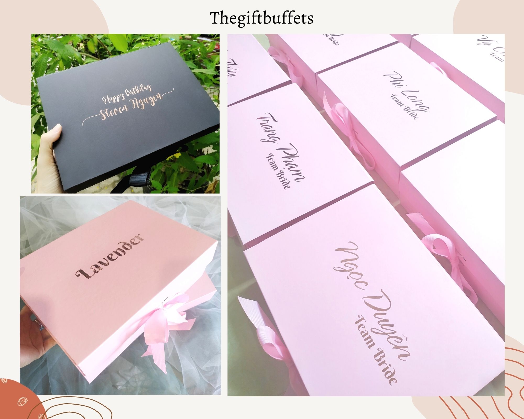 Hộp Đựng Quà Cao Cấp In Theo Yêu Cầu