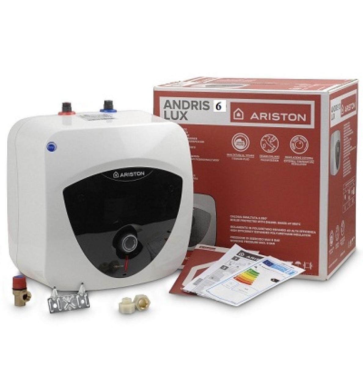 Bình nóng lạnh 6 lít ariston adris lux an6lux be 1.5 fe
