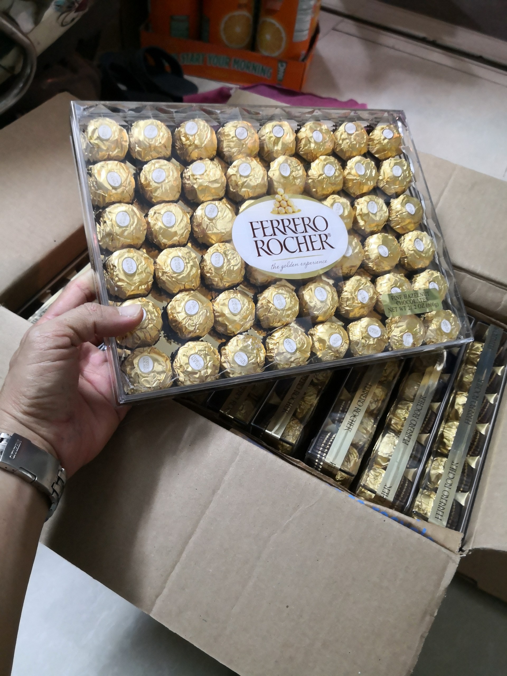 Socola Ferrero Rocher 48 viên 600g của Mỹ