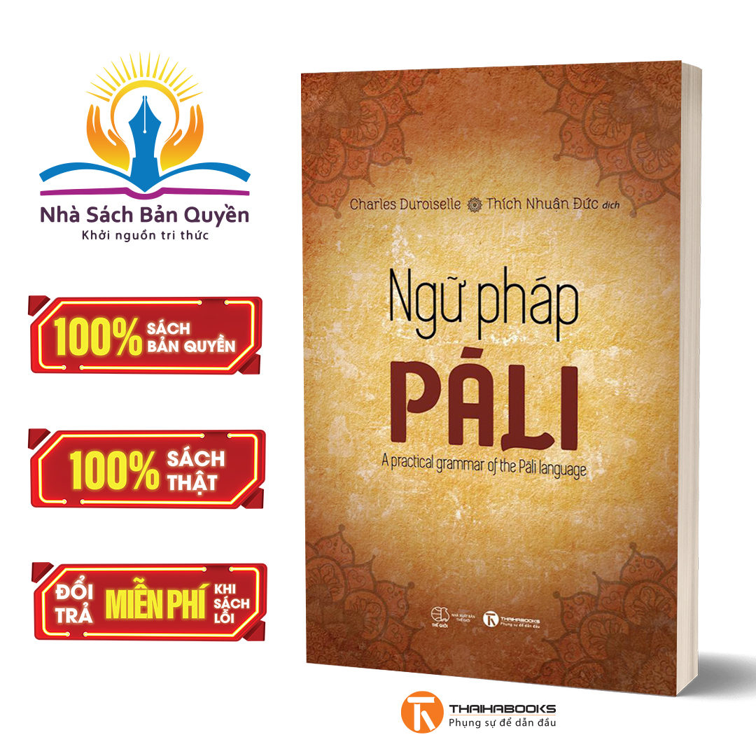 Sách - Ngữ pháp Pali