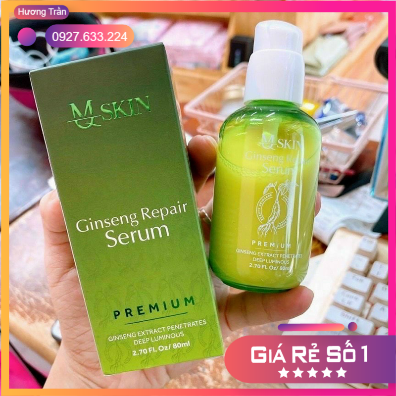 Thay da nhân sâm cao cấp mq skin không sưng không đỏ