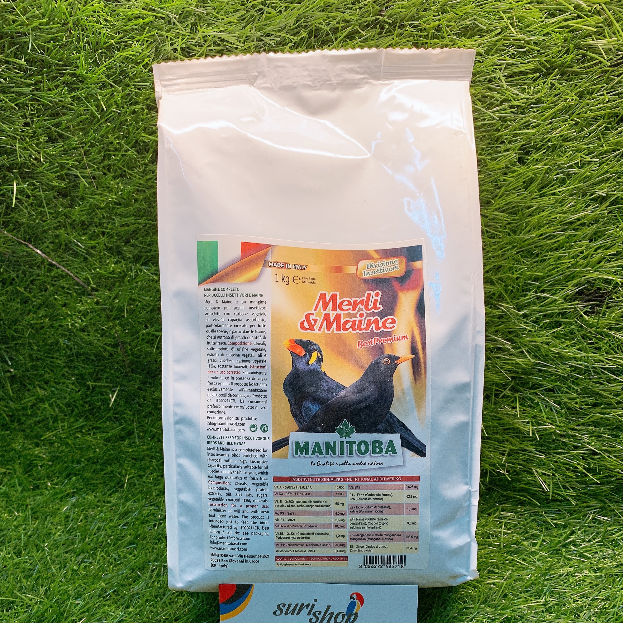 [HCM]Thức ăn viên hoàn chỉnh dành cho chim ăn côn trùng như Nhòng và Sáo