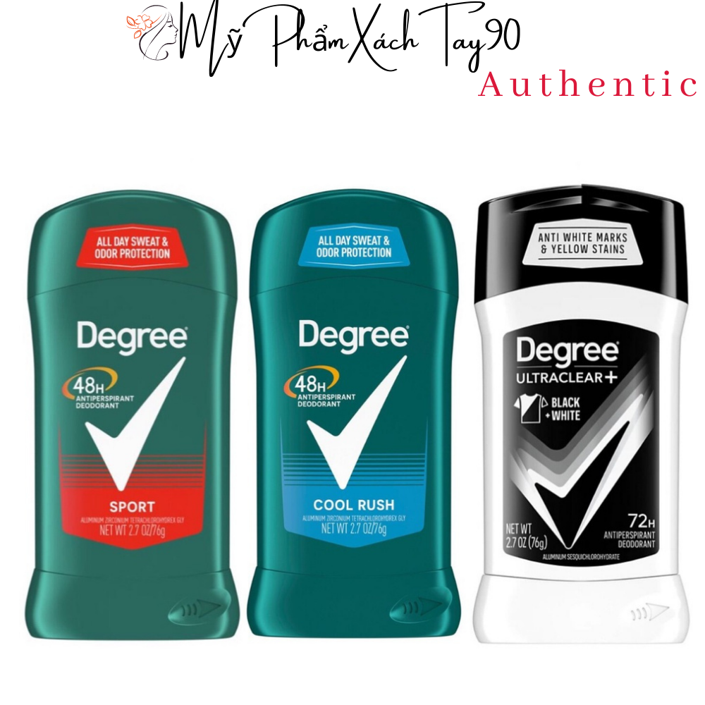 Bst khử mùi hôi nách dành cho nam và nữ - lăn khử mùi nữ degree lăn nách nữ degree 24h/48h / lăn nách sáp degree nam - mỹphẩmxáchtaychínhhãng90