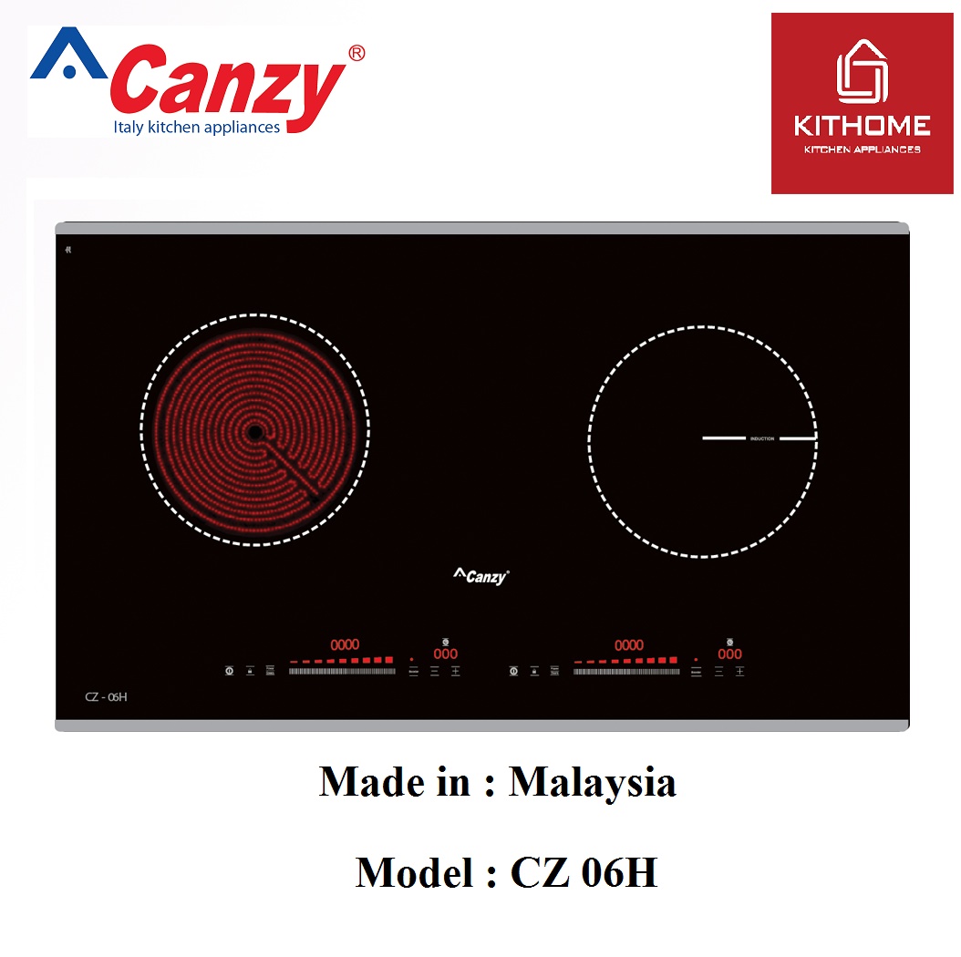 Bếp từ hồng ngoại kết hợp Canzy CZ 06H