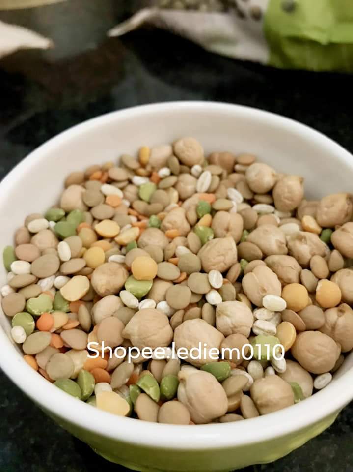 Đậu hạt mix hổn hợp các loại nấu cháo cho bé