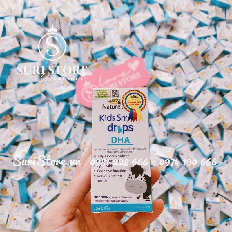 Dha Kids Smart Nature's Way dạng giọt cho bé 20ml