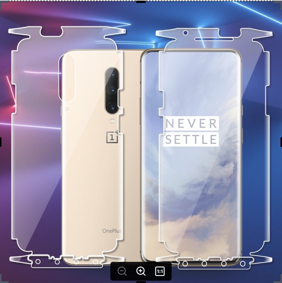 Miếng dán ppf full lưng viền cho oneplus 7 / oneplus 7 pro / oneplus 8 / 8 pro / oneplus 9 / 9 pro