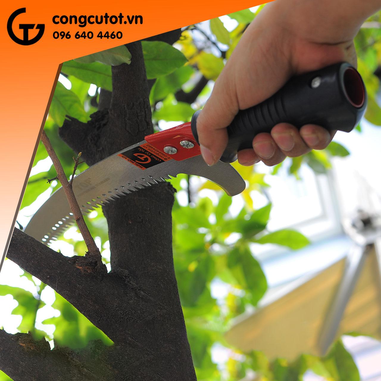 Cưa giật cành móc kép TOP LU-CM2D 600mm