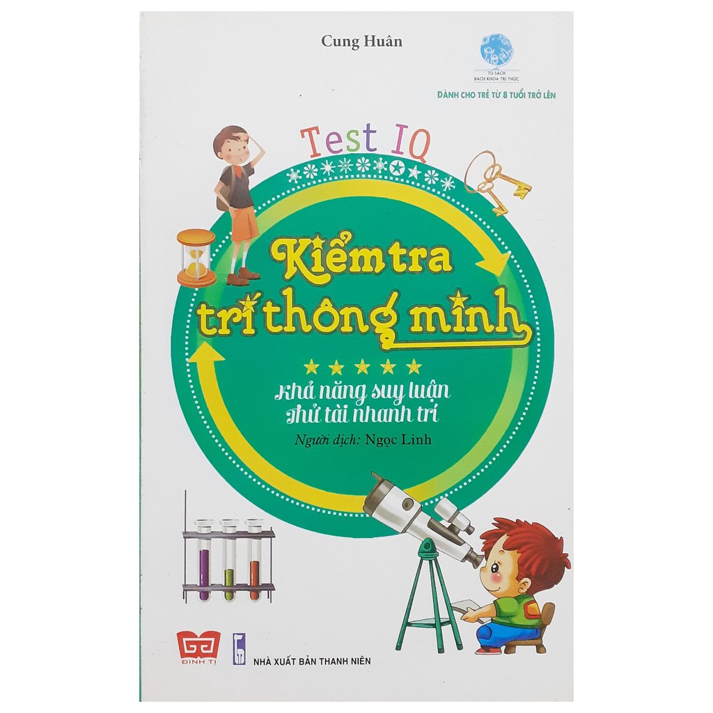 Sách - kiểm tra trí thông minh-khả năng suy luận thử tài nhanh trí