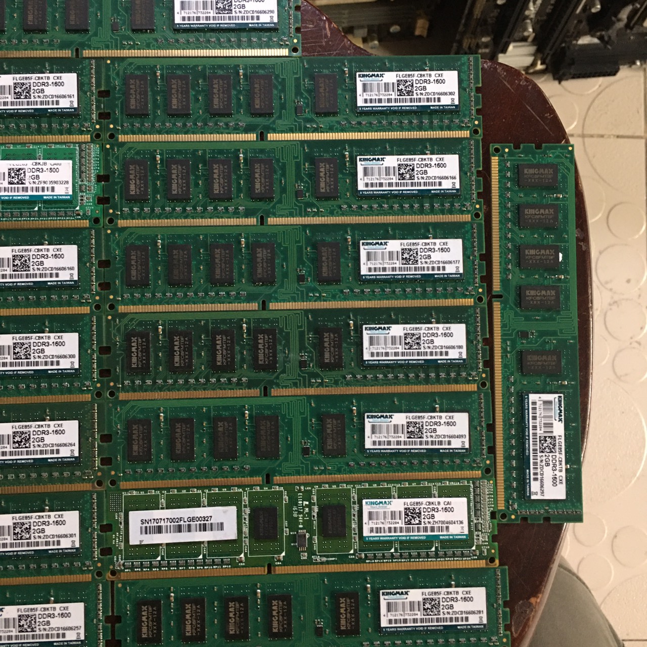 [HCM]Ram DDR3 Kingmax 2GB -Bus 1333/1600 Hàng Chính Hãng -Vi Tính Bắc Hải