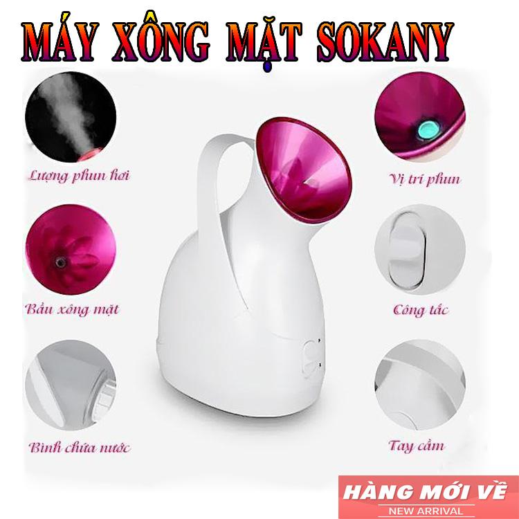 Máy xông hơi mặt Nano Ionic Dưỡng ẩm giữ ẩm Làm sạch lỗ chân lông Làm sạch mụn đầu đen Máy phun sương nóng tại nhà Sauna SPA Chăm sóc da.