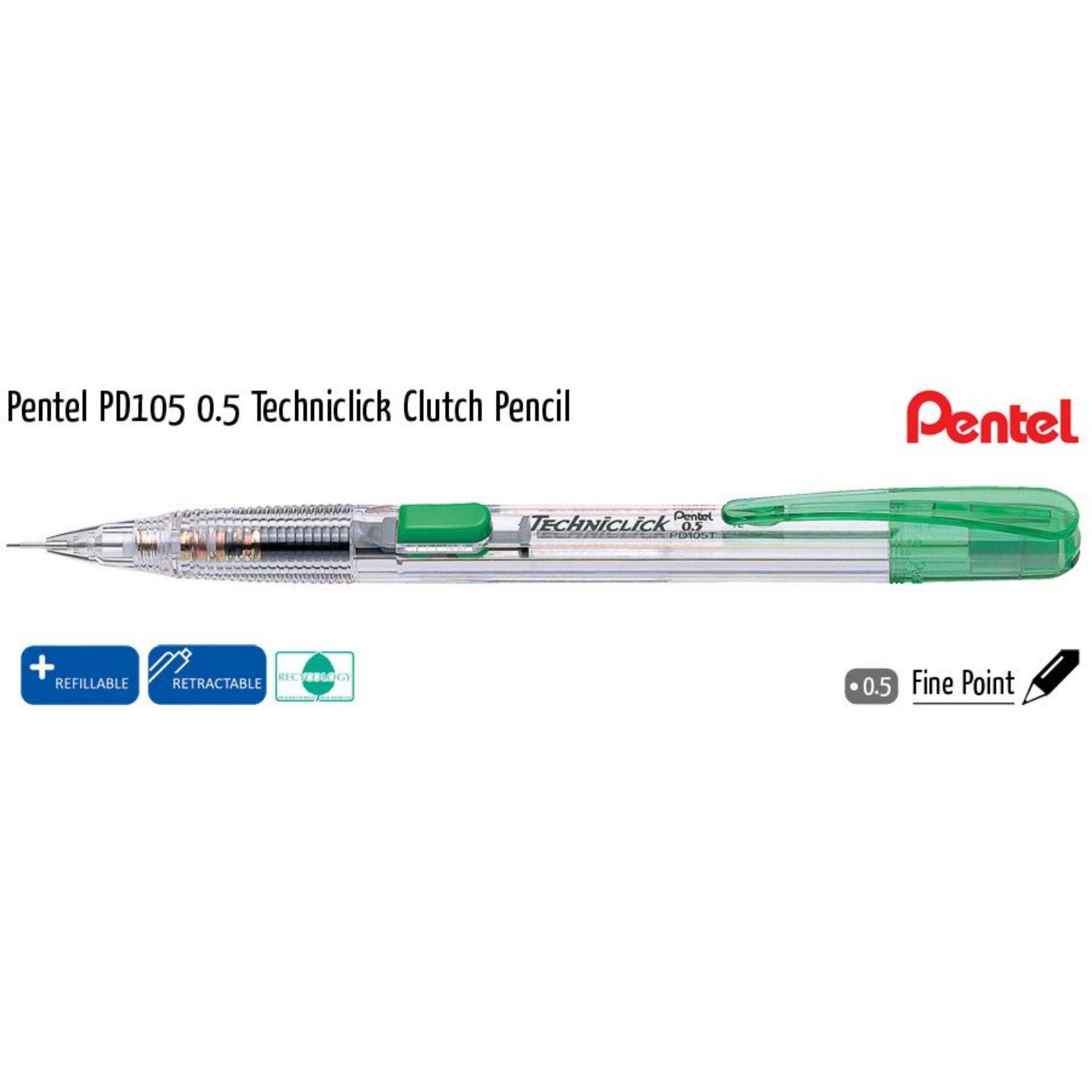 Chì bấm giữa thân pentel 0.5mm pd105