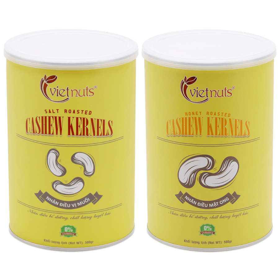 Combo 2 hộp hạt điều Vietnuts