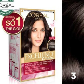 Màu nhuộm tóc Loreal Excellence Cream số 3