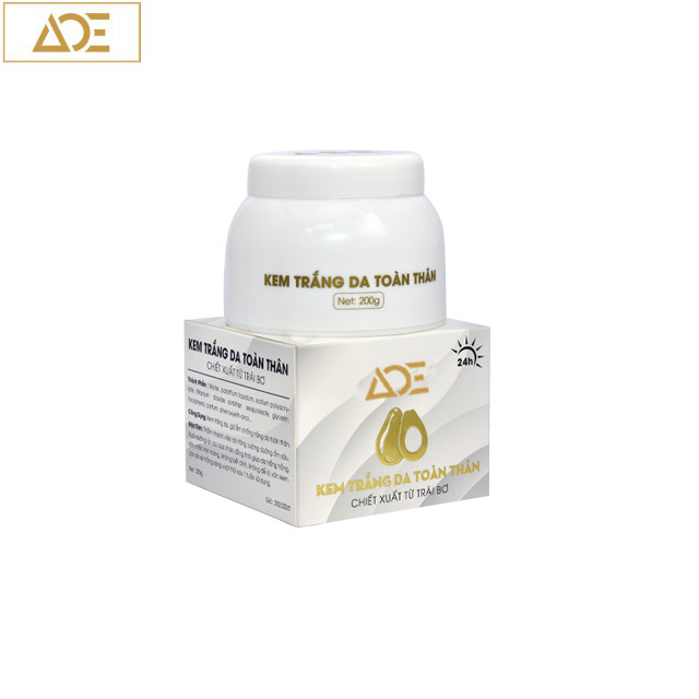 [HCM] Kem Body Bơ, Trắng Da Toàn Thân, Dưỡng Ẩm, Chống Nắng (200g) ((MUA 3 HŨ TẶNG 1 HŨ )