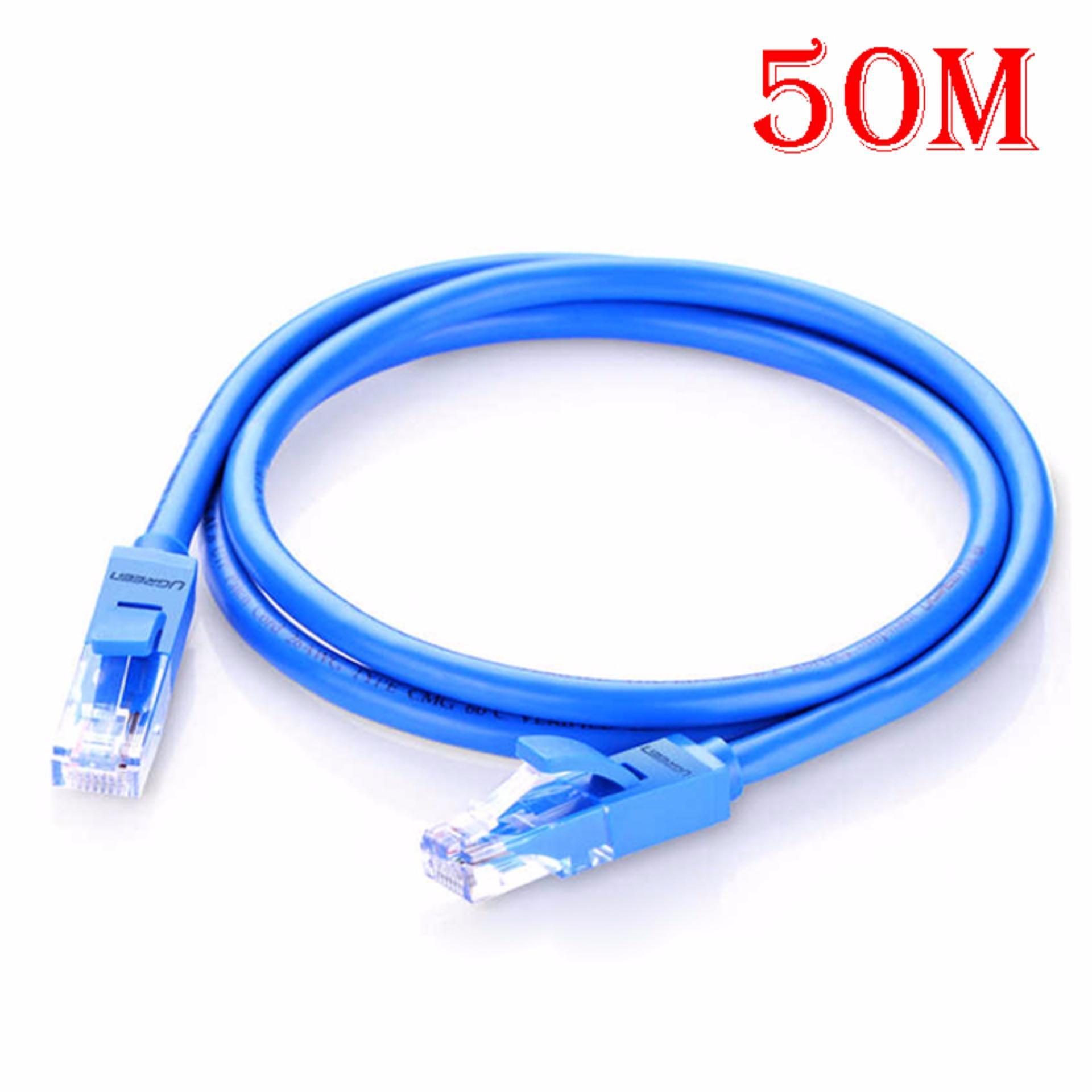Cáp mạng đúc sẵn cat6 50m ugreen 11226